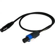 Benchmark NL4 to XLR4 Headphone Adapter Cable for AHB2 Power Amp (3')
