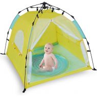 Automatic Instant Baby Tent with Pool, UPF 50+ Beach Sun Shelter, Portable Mosquito Net for Infant