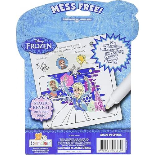  Bendon Frozen Coloring and Activity Book (Imagine Ink Mess Free)