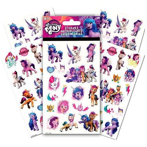  My Little Pony Coloring and Activity Book Bundle with Coloring Book, Play Pack, Stickers and More