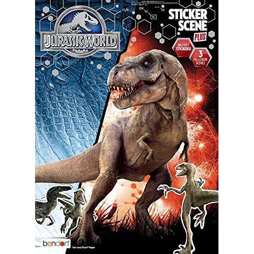  Bendon Jurassic World Color & Activity Value Pack (2 Piece)