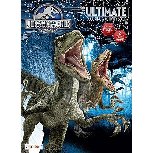  Bendon Jurassic World Color & Activity Value Pack (2 Piece)