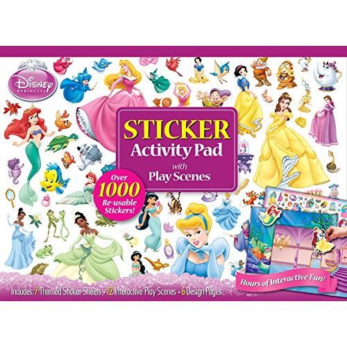  Bendon Disney Princess Ultimate Sticker Activity Pad