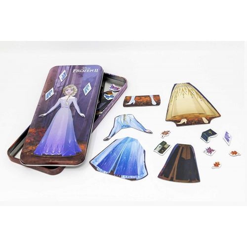  Bendon Disney Princess Magnetic Activity Set 3 Pack for Girls: Magnet Paperdoll Tins with Frozen, The Little Mermaid, and Cinderella