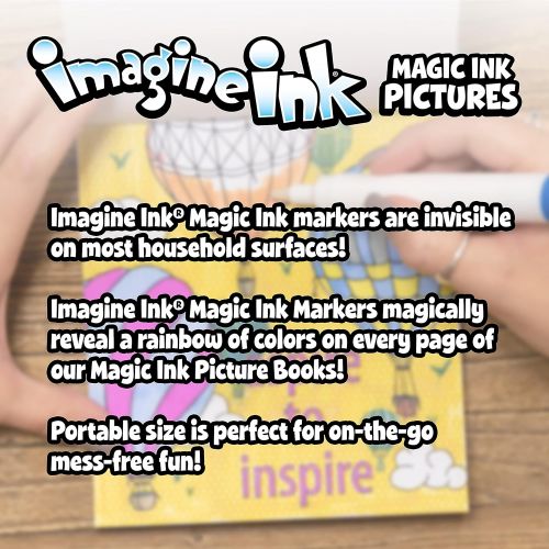  Bendon Imagine Ink Coloring Game Book, Magic Ink Pictures, Mess Free Marker (Gabbys Dollhouse)