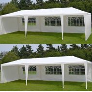 BenefitUSA Wedding Party Tent Outdoor Camping 10x30 Easy Set Gazebo BBQ Pavilion Canopy Cater Events