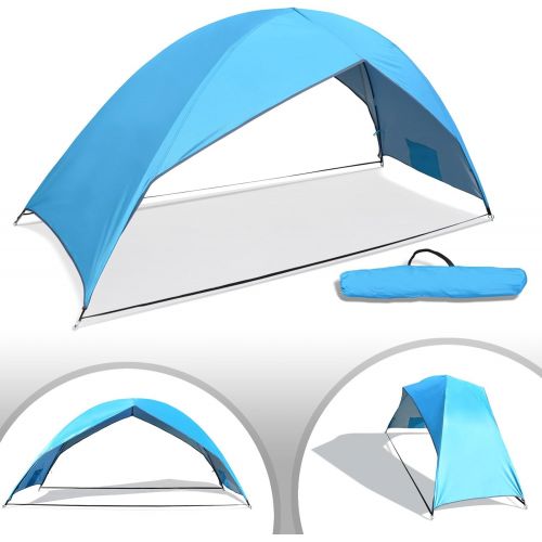  BenefitUSA Beach Tent Sun Shade Shelte Portable Hiking Travel Camping Outdoor Napping Canopy 2 Persons