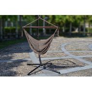 BenefitUSA Hanging Caribbean Polyester Hammock Chair 48 Inch (Off White)
