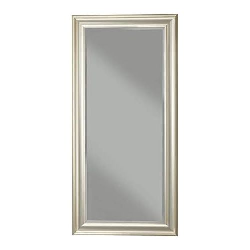  Benjara, Silver Benzara BM178064 Full Length Leaner Mirror with Polystyrene Frame