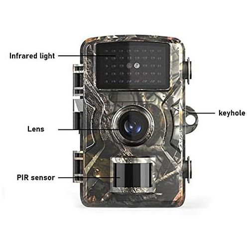  [아마존베스트]-Service-Informationen Benkeg 12 MP 1080p Hunting Camera, Trail and Wildlife Camera, Motion Activated Surveillance Camera, IP66 Waterproof Hunting Camera with Infrared Night Vision