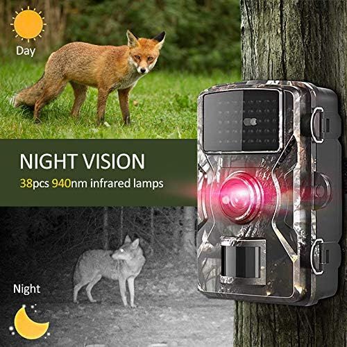  [아마존베스트]-Service-Informationen Benkeg 12 MP 1080p Hunting Camera, Trail and Wildlife Camera, Motion Activated Surveillance Camera, IP66 Waterproof Hunting Camera with Infrared Night Vision