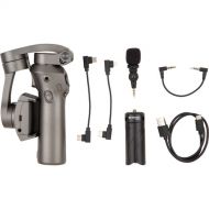 Benro X Series 3XS 3-Axis Handheld Gimbal with Saramonic SmartMic for Smartphones