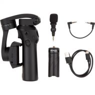 Benro X Series 3XS Lite 3-Axis Handheld Gimbal with Saramonic SmartMic for Smartphones