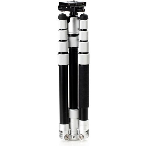  Benro MeFOTO RoadTrip Pro Aluminum Series 1 Travel Tripod with Ball Head and Monopod (Silver)