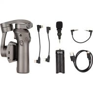 Benro 3XS 3-Axis Handheld Gimbal for Smartphone with Saramonic SmartMic