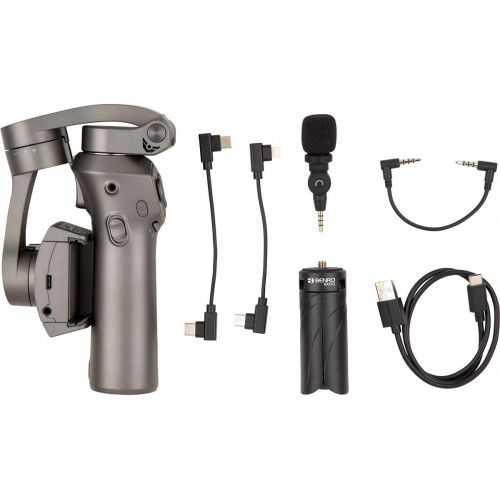  Benro 3XS 3-Axis Handheld Gimbal for Smartphone with Saramonic SmartMic