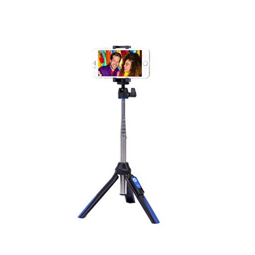  Benro BK10 Mini Selfie Stick Aluminum Tripod, Black (BK10)