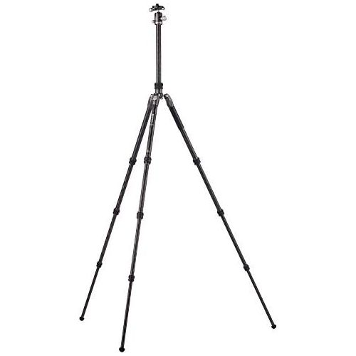  [아마존베스트]Benro Rhino Carbon Fibre Zero Series Tripod/Monopod with VX20 Ballhead, 5 Leg Sections, Twist Leg Locks, Padded Carrying Case (FRHN05CVX20) Max Height 139.5 cm