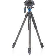 Benro S8 Single Leg Carbon Fiber Video Tripod Kit (C373FBS8)