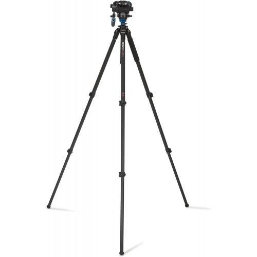  Benro S8 Single Leg Carbon Fiber Video Tripod Kit (C373FBS8)