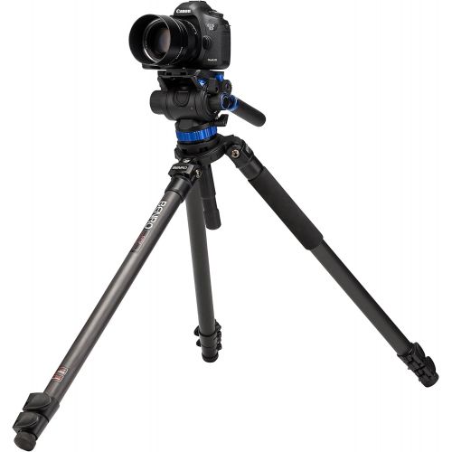  Benro S8 Single Leg Carbon Fiber Video Tripod Kit (C373FBS8)