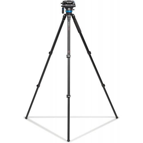  Benro S8 Single Leg Carbon Fiber Video Tripod Kit (C373FBS8)