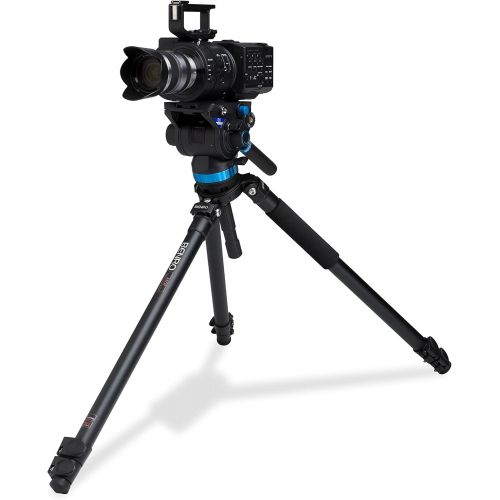  Benro S8 Single Leg Carbon Fiber Video Tripod Kit (C373FBS8)