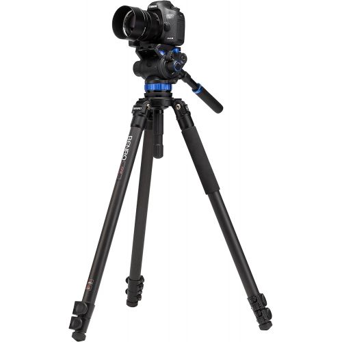  Benro S8 Single Leg Carbon Fiber Video Tripod Kit (C373FBS8)