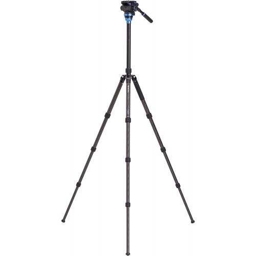  Benro Aero 7 Carbon Fiber Travel Video Tripod Kit with S7 Video Head (C3883TS7)