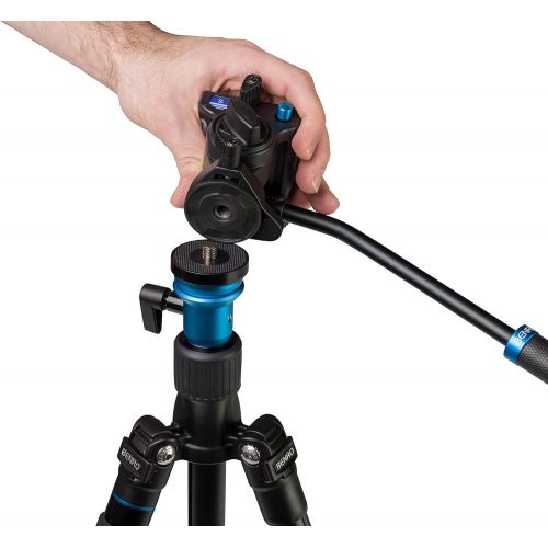  Benro Aero 7 Carbon Fiber Travel Video Tripod Kit with S7 Video Head (C3883TS7)