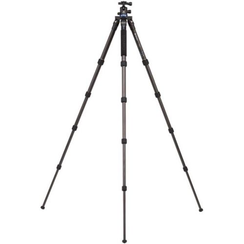  Benro FTF18AIN0 Travel Flat AL Series 1 Tripod Kit, 4 Section, Twist Lock, Monopod Conversion (Black)