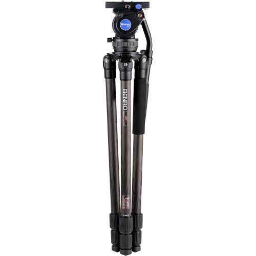  Benro Single Tube 75mm Bowl CF Tripod (C373T)