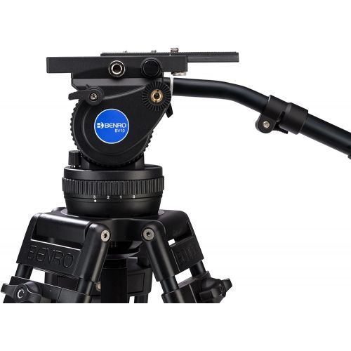  Benro BV4 Pro Twin Leg Aluminum Video Tripod Kit (BV4PRO)