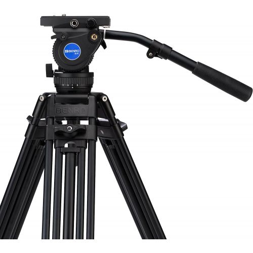  Benro BV4 Pro Twin Leg Aluminum Video Tripod Kit (BV4PRO)