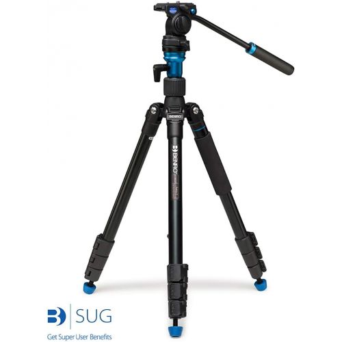  Benro Aero 4 Travel Angel Video Tripod Kit (A2883FS4)