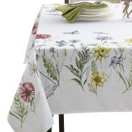 Benson Mills Spring Serena Indoor Outdoor Spillproof Tablecloth 60X104 INCH