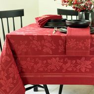 [아마존베스트]Benson Mills Holiday Elegance Engineered Jacquard Christmas Napkins (RED, 18 X 18 Napkins Set of 4)