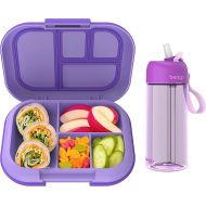 Bentgo® Kids Chill Lunch Box Water Bottle - New & Improved 2023 (Purple)