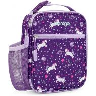 Bentgo® Kids Insulated Lunch Tote - Water-Resistant, Reusable, Lightweight & Durable Lunch Bag with Water Bottle Holder & Mesh Pocket, Fits Lunch Box & Water Bottle - Ideal for Ages 3+ (Unicorn)