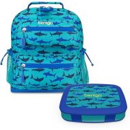 Bentgo® Kids 14” Backpack Set With Kids Prints Lunch Box (Shark)