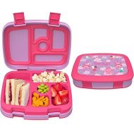 Bentgo® Kids Prints Leak-Proof, 5-Compartment Bento-Style Kids Lunch Box - Ideal Portion Sizes for Ages 3 to 7 - BPA-Free, Dishwasher Safe, Food-Safe Materials (Fairies)