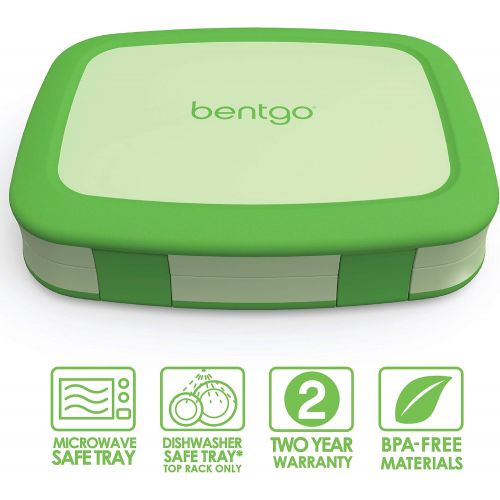  [아마존핫딜][아마존 핫딜] Bentgo Kids Childrens Lunch Box - Bento-Styled Lunch Solution Offers Durable, Leak-Proof, On-the-Go Meal and Snack Packing