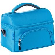 [아마존베스트]Bentgo Lunch Bag (Blue) - Insulated Lunch Tote for Work and School with Top and Main Compartments, 2-Way Zipper, Adjustable Strap, and Front Pocket - Fits All Bentgo Lunch Boxes an