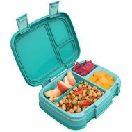 [아마존베스트]Bentgo Fresh (Aqua)  New & Improved Leak-Proof, Versatile 4-Compartment Bento-Style Lunch Box  Ideal for Portion-Control and Balanced Eating On-The-Go  BPA-Free and Food-Safe Ma
