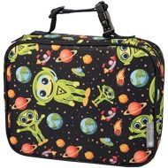 [아마존베스트]Insulated Durable Lunch Box Sleeve - Reusable Lunch Bag - Securely Cover Your Bento Box, Works with Bentology Bento Box, Bentgo, Kinsho, Yumbox (8x10x3) - Alien