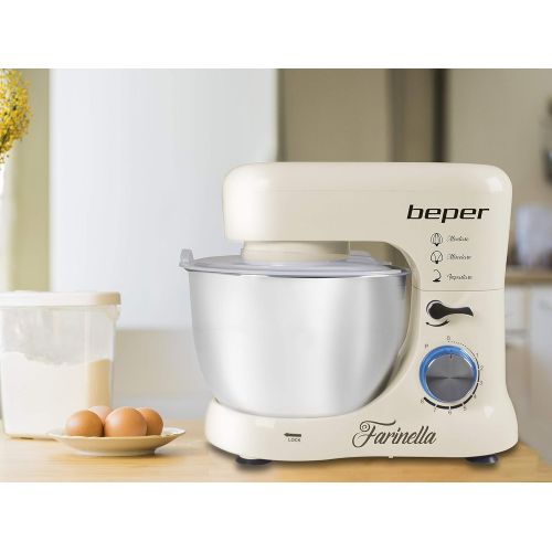  [아마존베스트]Beper Kneading machine 1000 W 4.5 L