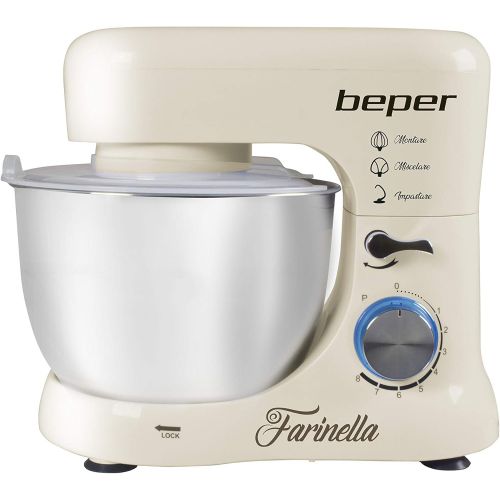  [아마존베스트]Beper Kneading machine 1000 W 4.5 L