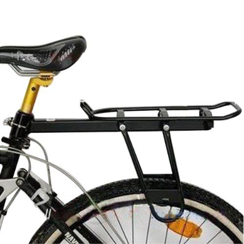  BephaMart Aluminum Alloy Rear Shelf Rack Bike Rack Loading Frame Pack