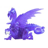 Bepuzzled Original 3D Crystal Puzzle-Deluxe Dragon (56 Pcs), Purple