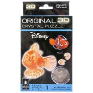Bepuzzled Original 3D Crystal Jigsaw Puzzle Finding Nemo Disney Clown Fish Brain Teaser, Fun Decoration for Kids Age 12 and Up, 34 Pieces (Level 1) 31027